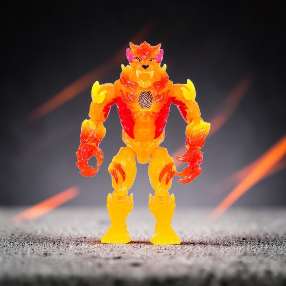 MrBeast Lab Mutators Fire Panther Hyper Fusion Series Interactive Mutation Chamb